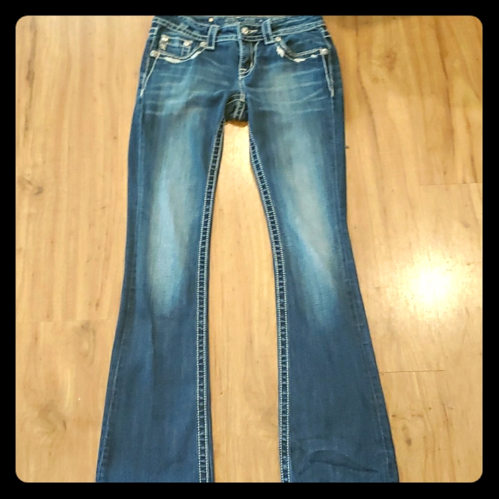 bootcut denim miss me jeans